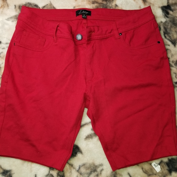 Labijou shorts red ladies 1x - Picture 1 of 3